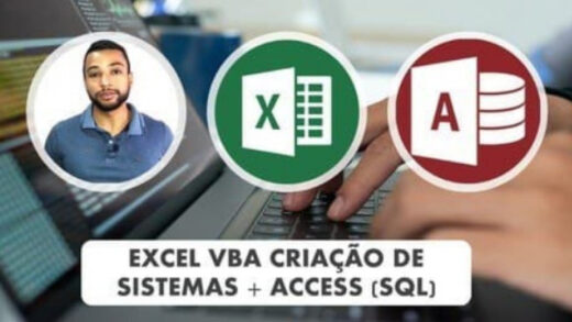 Anysource - Udemy: Excel Vba Criação De Sistemas + Banco De Dados Access (Sql) - Wellington Isac Souza